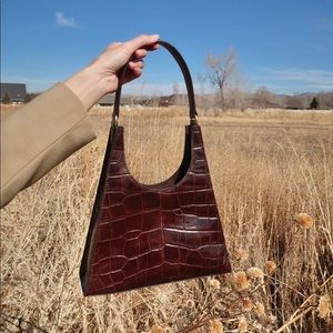 Staud Rey leather shoulder bag